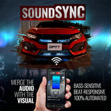 AURA 09-18 Ram Bundle- RGBW Headlights +Interior + Quantum Rock lights + Grille w- Bluetooth