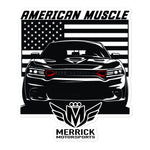 Charger American Muscle Sticker