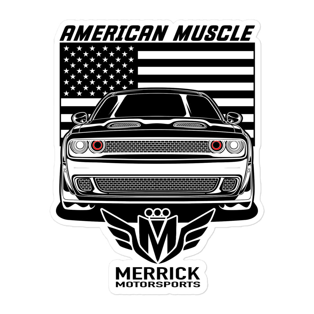 Dodge Challenger American Muscle Sticker – Merrick Motorsports
