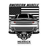 Challenger American Muscle Sticker