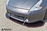 Nissan 370Z (2009-2020) Front Splitter V5 (K.V. EDITION) + Undertray