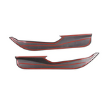 Dry Carbon Fiber Door Anti‑Kick Panel Cover V2 for Chevrolet Corvette C8