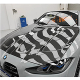 Prepreg Carbon Fiber PT Style Engine Hood for BMW G80 M3 G82 G83 M4