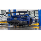 Dry Carbon Fiber Rear Diffuser for Chevrolet Corvette C8 Z06 ZR1