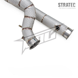 Straight Through Exhaust Downpipe System for Lamborghini Aventador SVJ Ultimae