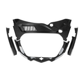 Dry Carbon Fiber Front Frunk Cover Trim Replacement for Chevrolet Corvette C8 Z06 Z51 Stingray