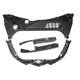 Dry Carbon Fiber Front Trunk Cover Trim Replacement for Chevrolet Corvette C8 Z51 Z06