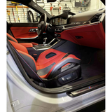 Carbon Fiber Seat Trim Cover for BMW G80 M3 G82 G83 M4
