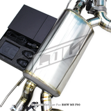 Titanium Valved Catback Exhaust System for BMW M5 F90 4.4T