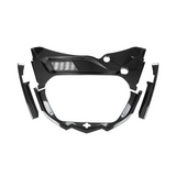 Dry Carbon Fiber Front Trunk Cover Trim Replacement for Chevrolet Corvette C8 Z51 Z06
