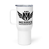 Merrick Motorsports Travel mug with a handle