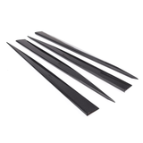 Carbon Fiber Side Skirt Trim Strip for Chevrolet Corvette C8 Stingray Coupe