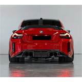 CT Style Carbon Fiber Rear Trunk Spoiler for BMW G87 M2