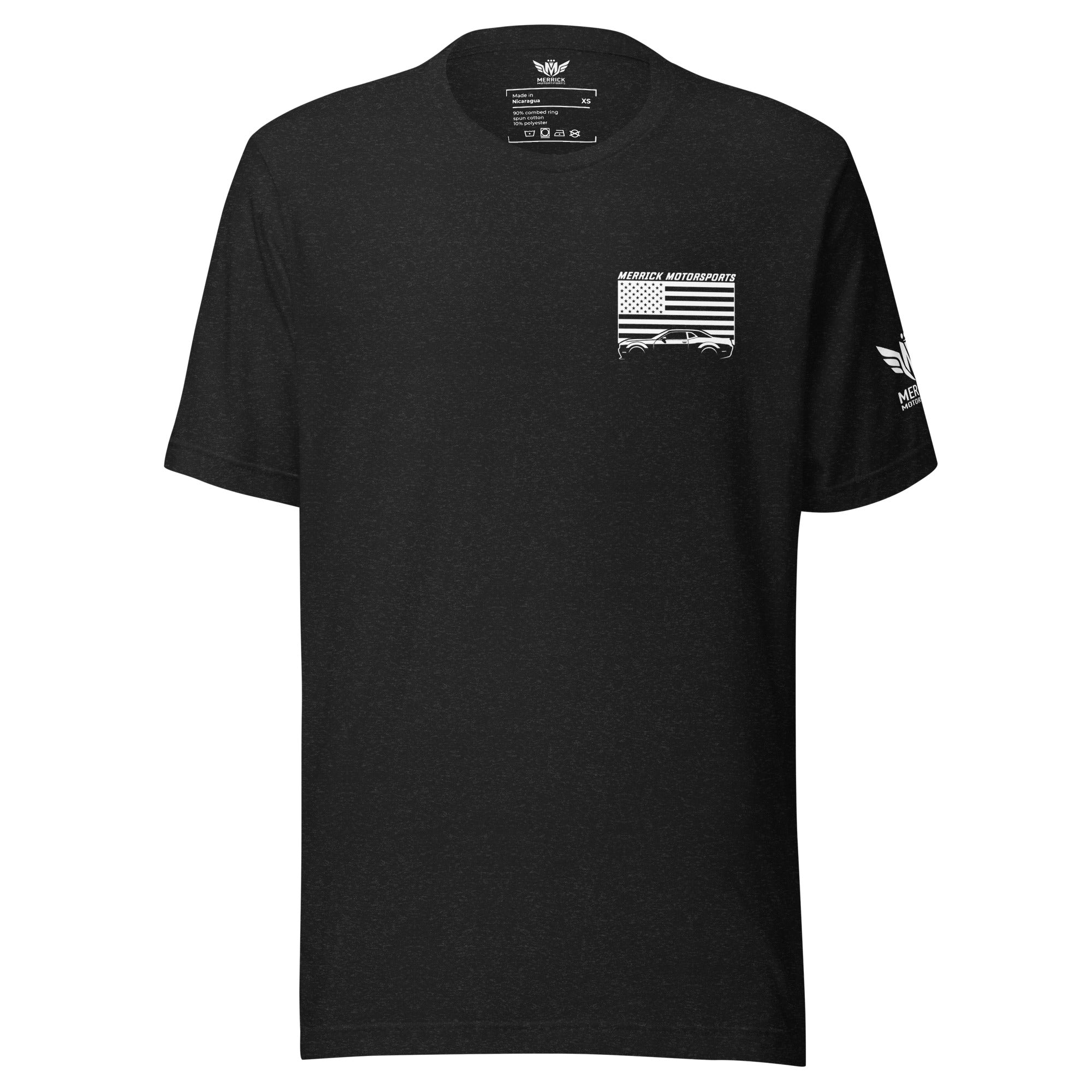 Merrick Motorsports Challenger T Shirt White Logo