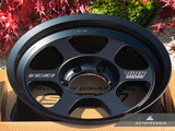 Volk Racing TE37XT Black Shadow LTD 17x8 +20 6x139.7 Matte Translucent Black - 6-Lug Toyota / Lexus Truck (Set of 4)