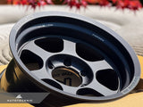Volk Racing TE37XT M-Spec 17x8.5 -10 6x139.7 Blast Black - 6-Lug Truck / 4x4 (Set of 4)
