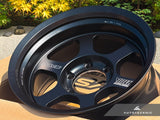 Volk Racing TE37XT Black Shadow LTD 17x8.5 -10 6x139.7 Matte Translucent Black - 6-Lug Toyota / Lexus Truck (Set of 4)