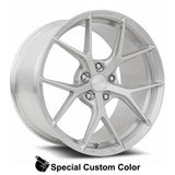 20" MRR Wheels FS06 Custom Brushed Transparent Titanium for Challenger / Charger & Magnum 20x11 & 20x9.5
