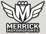 Merrick Motorsports Die Cut Stickers 2"x 3"