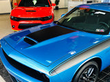 2015+ Dodge Challenger SRT Hellcat Scat Pack RT GT Hood Blackout Graphics
