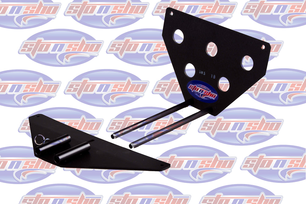 STO N SHO Front License Plate Bracket For 2013-2016 Dodge Dart – Removable, No-Drill Mount (Black)