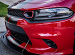 Set of 2 2019 Dodge Charger SRT Scat Pack Daytona Upper Grille 3D EPOXY RING DECALS for Bezels