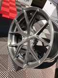 20" MRR Wheels FS06 Custom Brushed Transparent Titanium for Challenger / Charger & Magnum 20x11 & 20x9.5