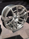 20" MRR M392 Custom Transparent Brushed Titanium Wheels for Dodge Challenger / Charger 20X11 & 20X9.5