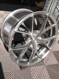 20" MRR Wheels FS06 Custom Brushed Transparent Titanium for Challenger / Charger & Magnum 20x11 & 20x9.5
