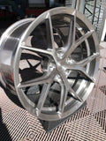 20" MRR Wheels FS06 Custom Brushed Transparent Titanium for Challenger / Charger & Magnum 20x11 & 20x9.5