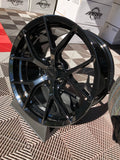 20" MRR Wheels FS06 Gloss Black for Challenger / Charger & Magnum 20x11 & 20x9.5