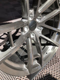 20" MRR M392 Custom Transparent Brushed Titanium Wheels for Dodge Challenger / Charger 20X11 & 20X9.5
