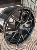 20" MRR Wheels FS06 Gloss Black for Challenger / Charger & Magnum 20x11 & 20x9.5